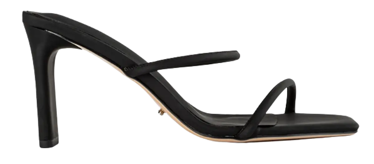 Tony Bianco Concord Black Galaxy 8.5cm Heels $170