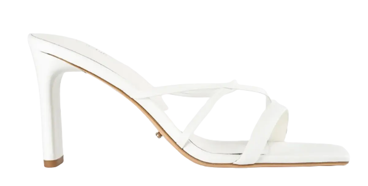 Tony Bianco Classic White Nappa 8.5cm Heels $170