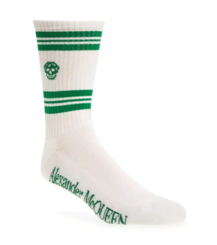 Alexander McQueen Skull Socks  $85