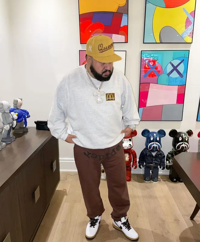 Cash outfit in Travis Scott Merch, Nike, and McDonald's Merch, 2021