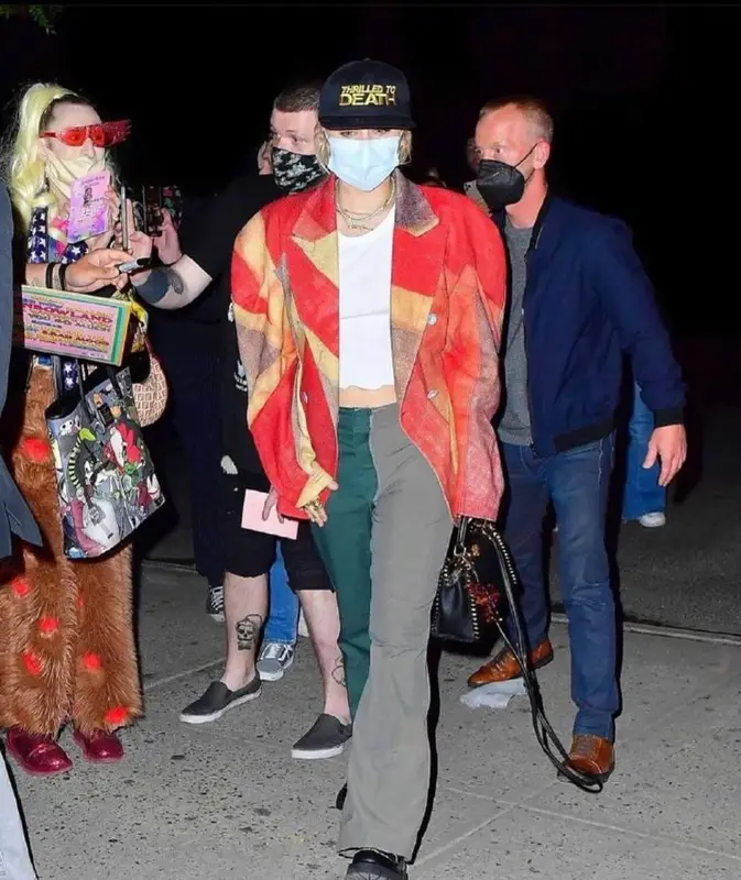 Miley Cyrus outfit in For Those Who Sin, 2021