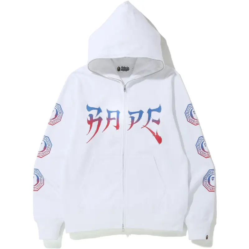 bape off white hoodie