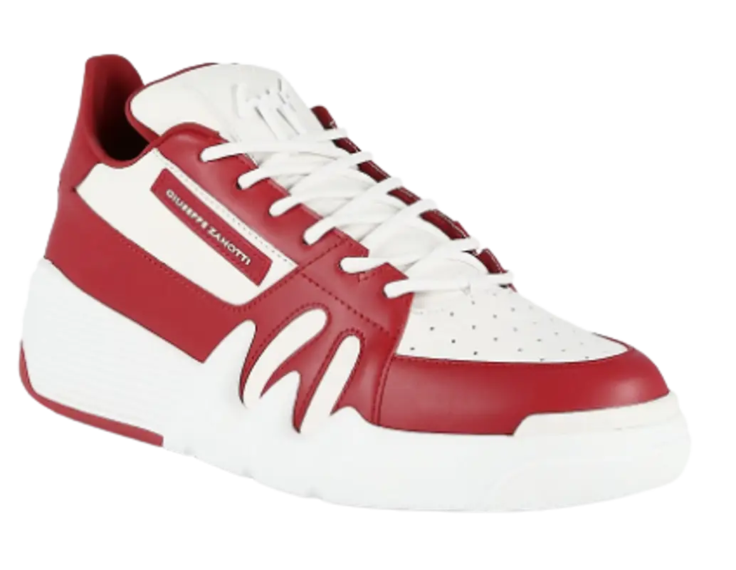 Giuseppe Zanotti Talon Two Tone Leather Chunky Sneakers $784