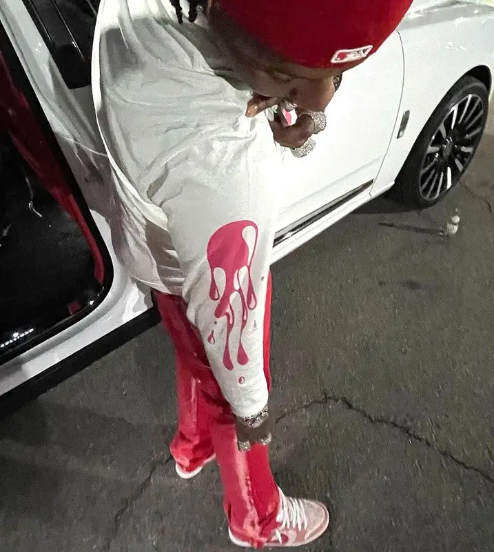 Moneybagg Yo outfit in Moneybagg Yo Merch, Gallery Dept., and Nike, 2021