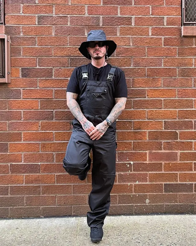 J Balvin outfit in Jordan and Prada, 2021