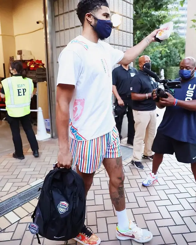Jayson Tatum outfit in Believe In Yourself, Ryoko Rain, and WNBA, 2021
