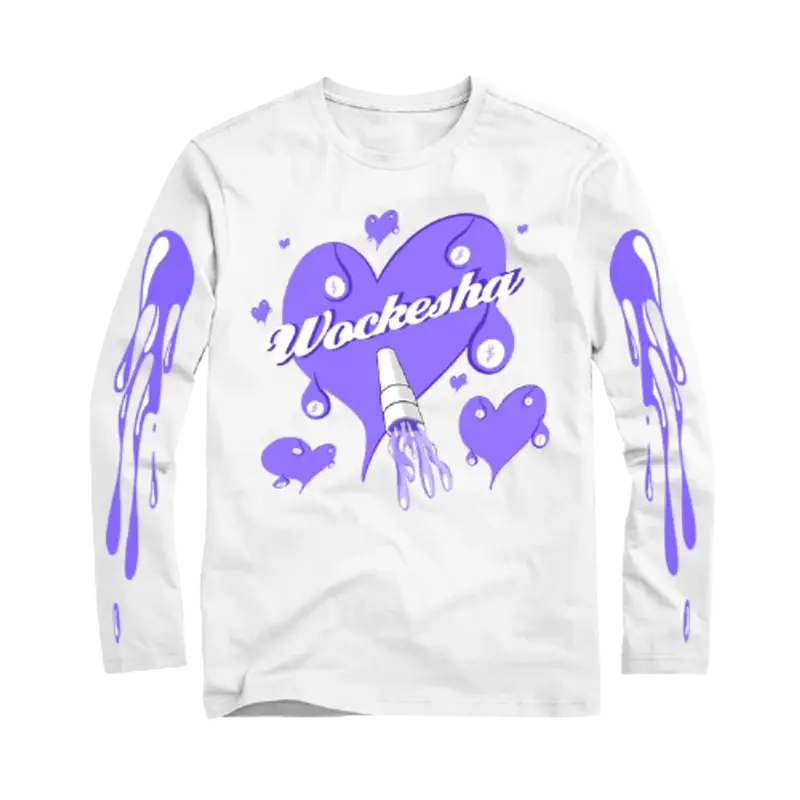 Moneybagg Yo Merch Wockesha White Long Sleeve $40
