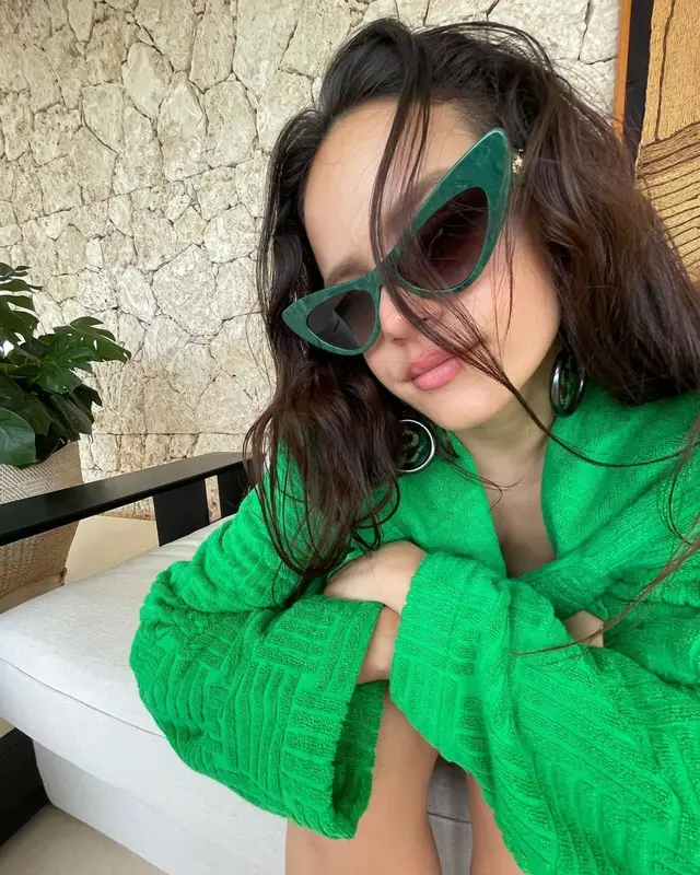 Rosalia outfit in Dolce & Gabbana and Bottega Veneta, 2021