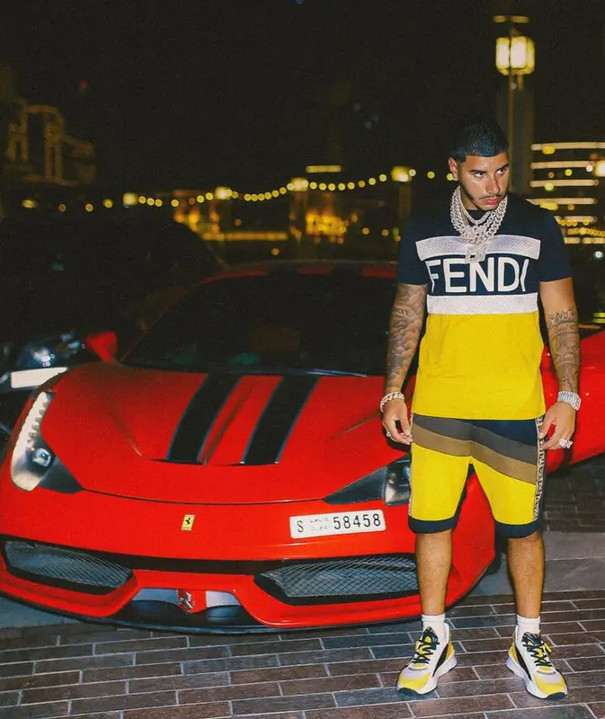 CJ outfit in Fendi, 2021