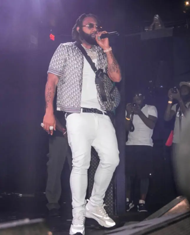 Money Man outfit in Dior, 2021