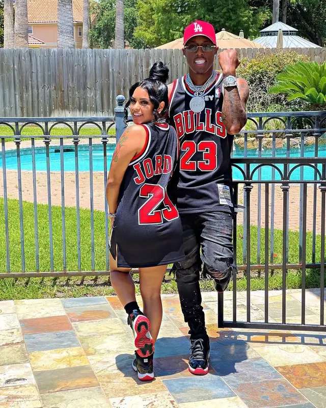 Cj So Smooth outfit in Mitchell & Ness, Cartier, and New Era, 2021