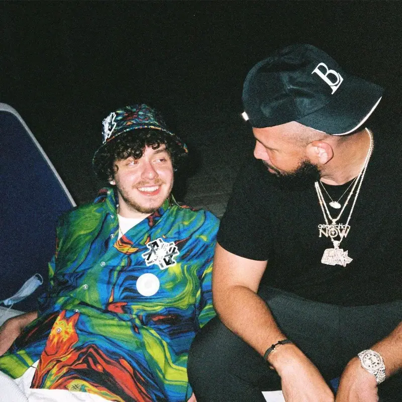 Jack Harlow outfit in Lucid FC, 2021
