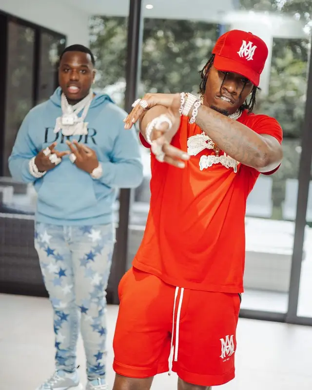 CJ So Cool outfit in Gucci and Amiri, 2021