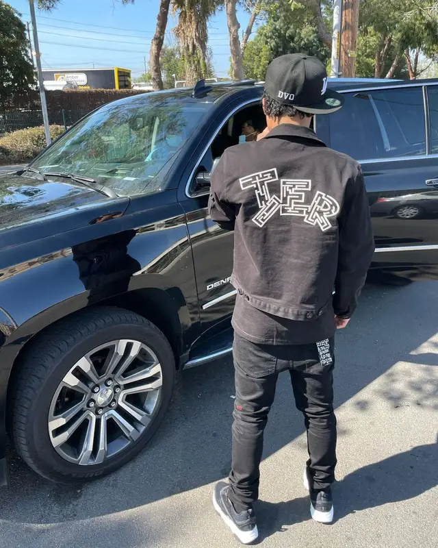 Luh Kel outfit in Tier, Ksubi, and Dior, 2021