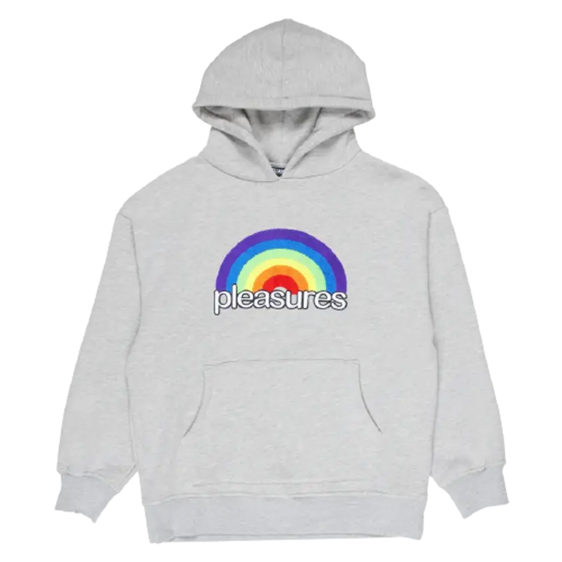 Pleasures Good Time Grey Hoodie $100