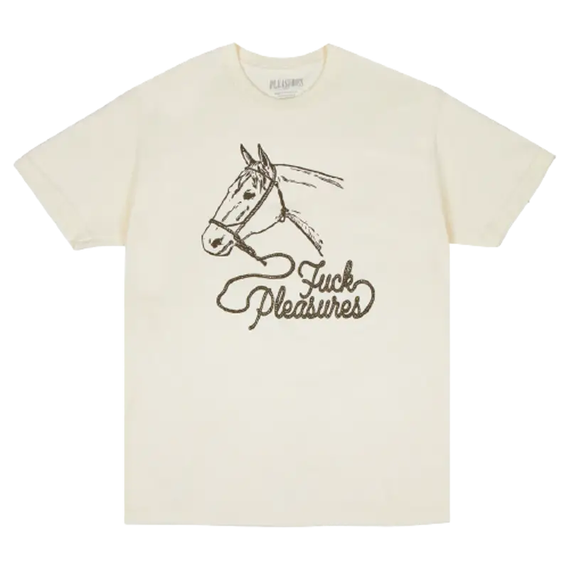 Pleasures Pony Cream T-Shirt $38