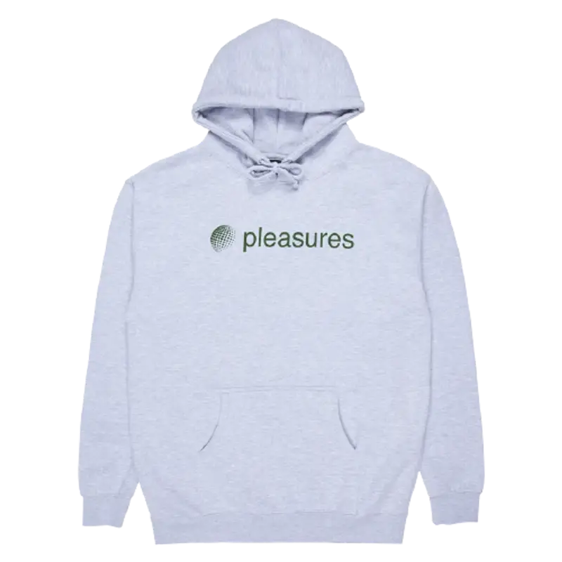 Pleasures Communication Grey Hoodie $84
