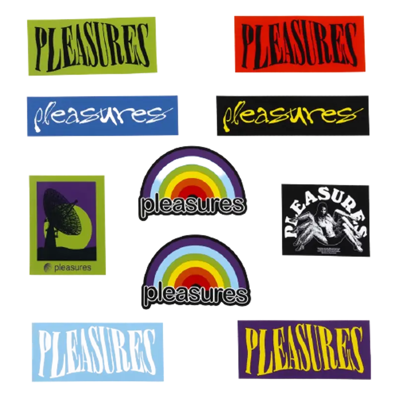 Pleasures Summer 21 Sticker Pack $10