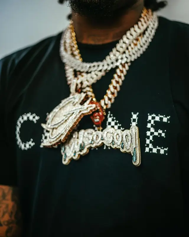 CJ So Cool outfit in Celine, Amiri, and Gucci, 2021