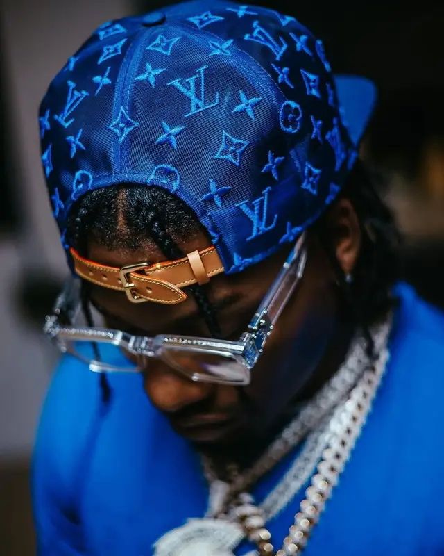 CJ So Cool outfit in Amiri, Louis Vuitton, and Chemist, 2021