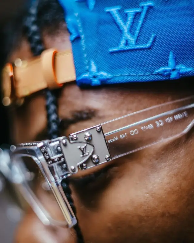 CJ So Cool outfit in Amiri, Louis Vuitton, and Chemist, 2021