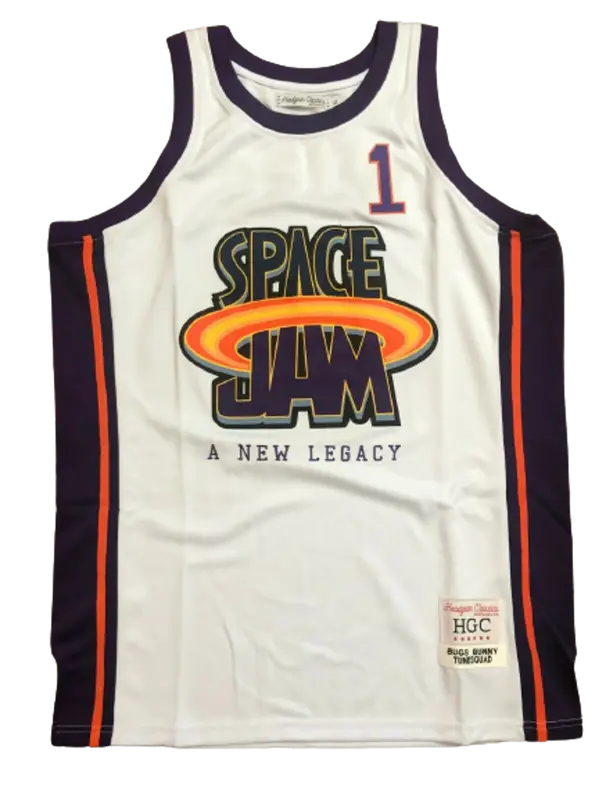 Space Jam White Jersey $100