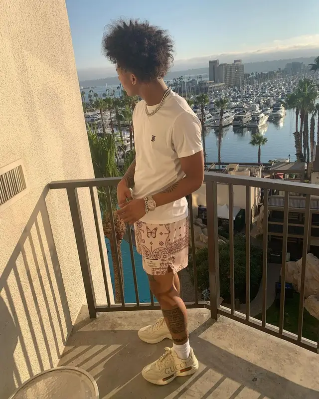 Mikey outfit in Burberry, Ryoko Rain, and Gucci, 2021