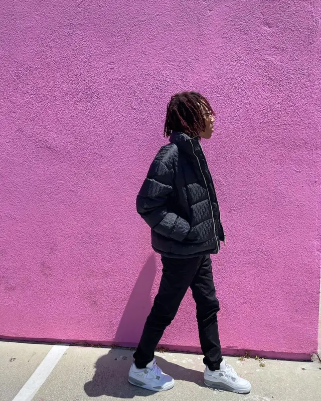 Lil Tecca outfit in Dior, Amiri, and Ray-Ban, 2021