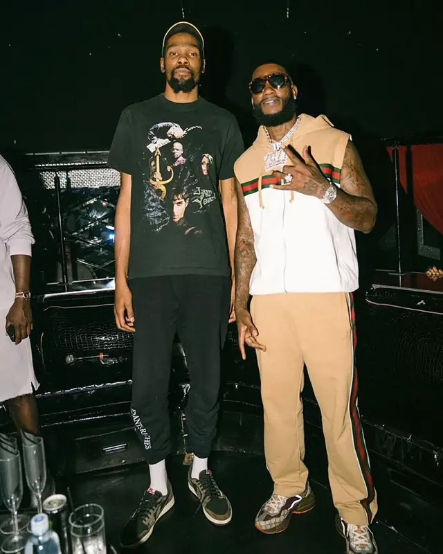 Gucci Mane outfit in Gucci, 2021