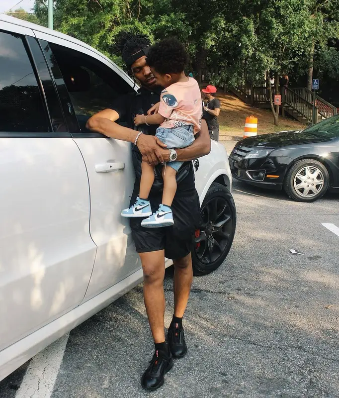 Lil Baby outfit in Prada, 2021