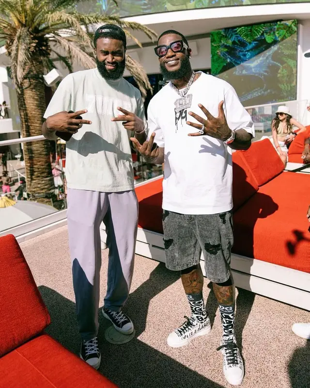 Gucci Mane outfit in Dolce & Gabbana and Gucci, 2021