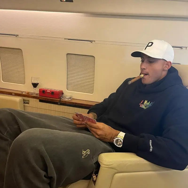 Kyle Kuzma outfit in Amiri, OVO, and Puma, 2021