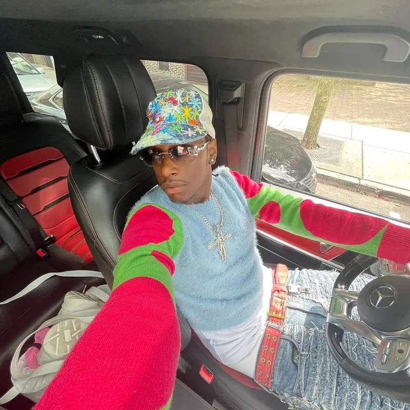 Bloody Osiris outfit in Yuck Online, Prada, and Cartier, 2021