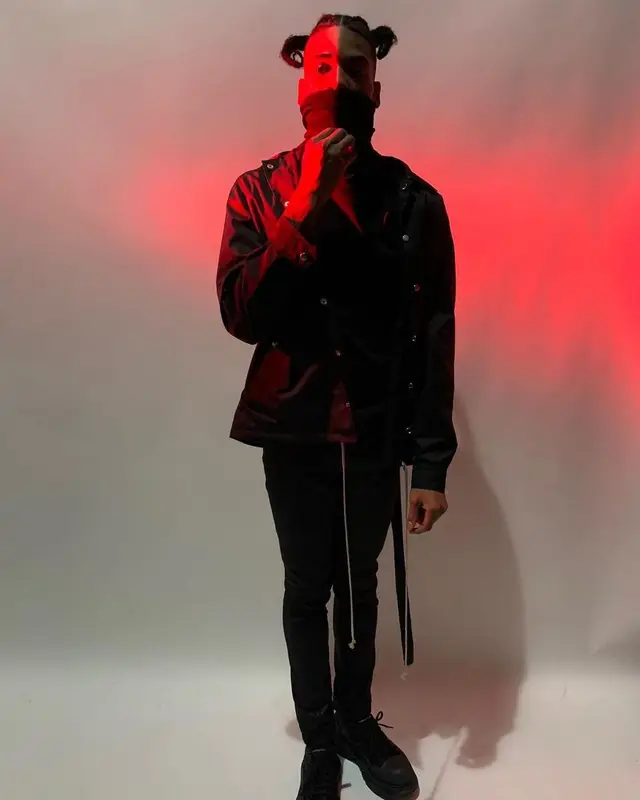NGeeYL outfit in Alexander McQueen, 2021