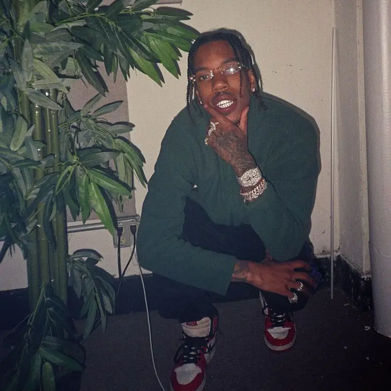 KSupreme outfit in Needles, Nike, and Cartier, 2021