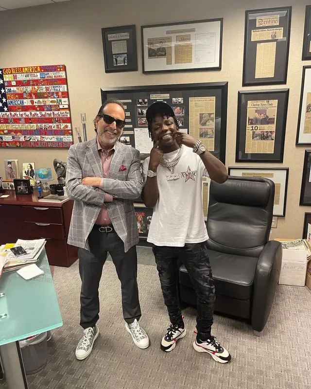 Jackboy outfit in Chemist, Dior, and Amiri, 2021