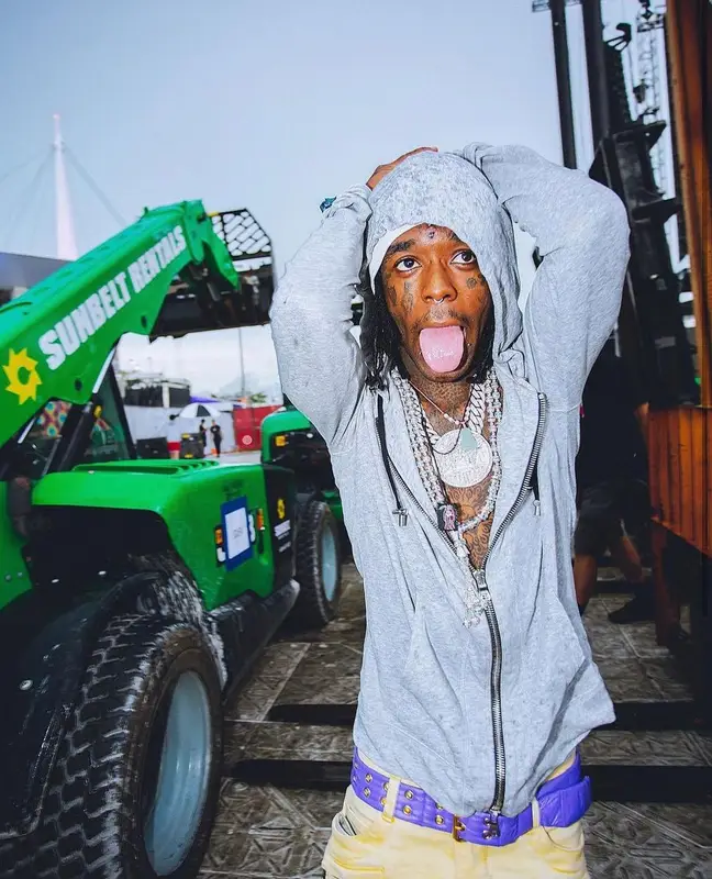 Lil Uzi Vert outfit in Aris Tatalovich, 2021