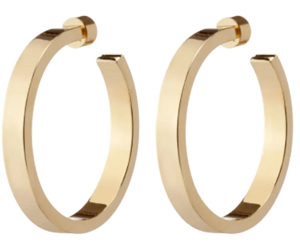 Jennifer Fisher Baby Kate Hoops Earrings $350