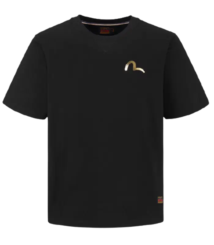 Evisu Black Raijin Graphic T-Shirt $145