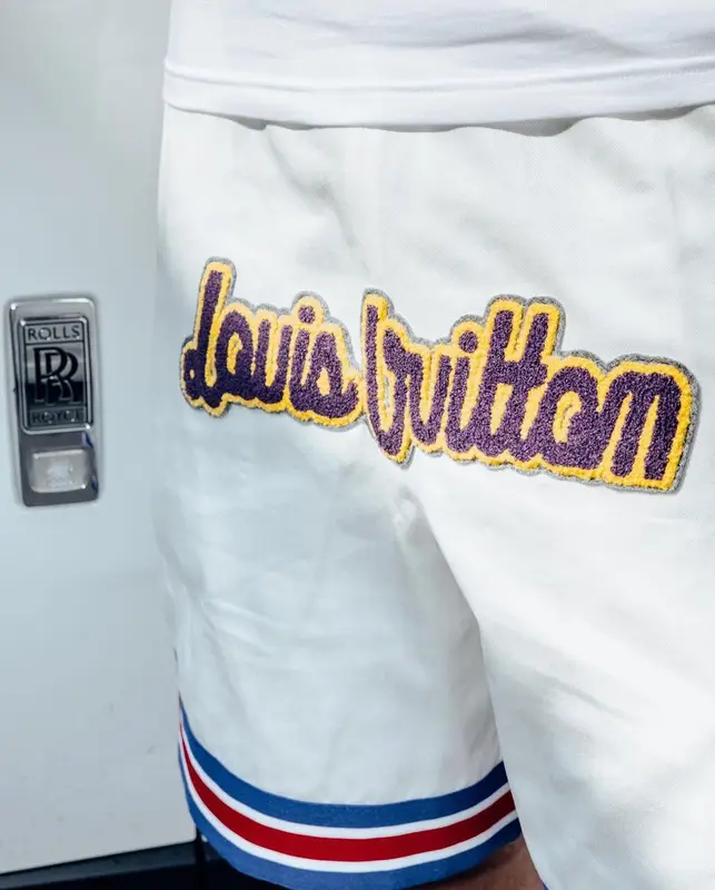 CJ So Cool outfit in NBA, Supreme, and Louis Vuitton, 2021
