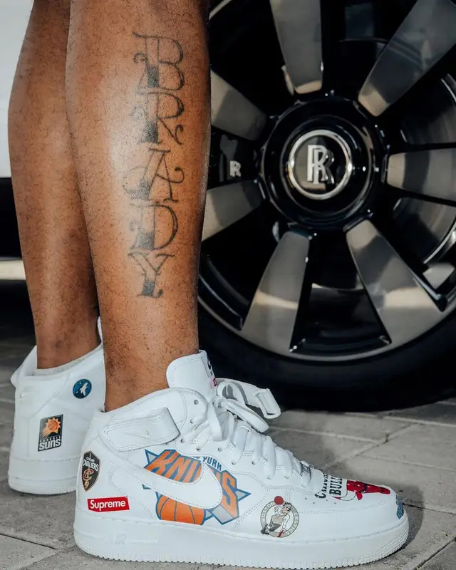 CJ So Cool outfit in NBA, Supreme, and Louis Vuitton, 2021