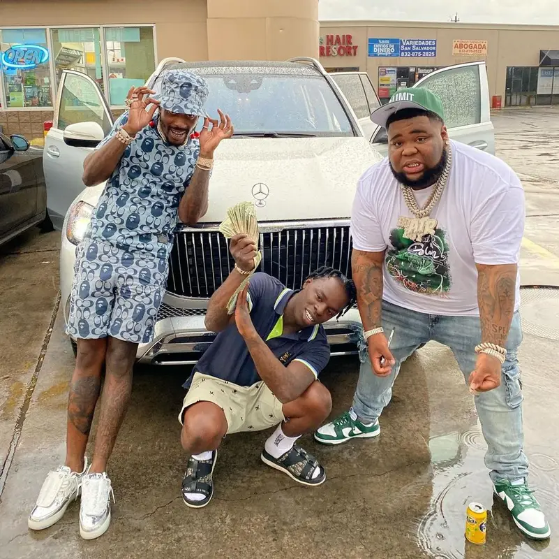 Sauce Walka outfit in Bape and Coach, 2021