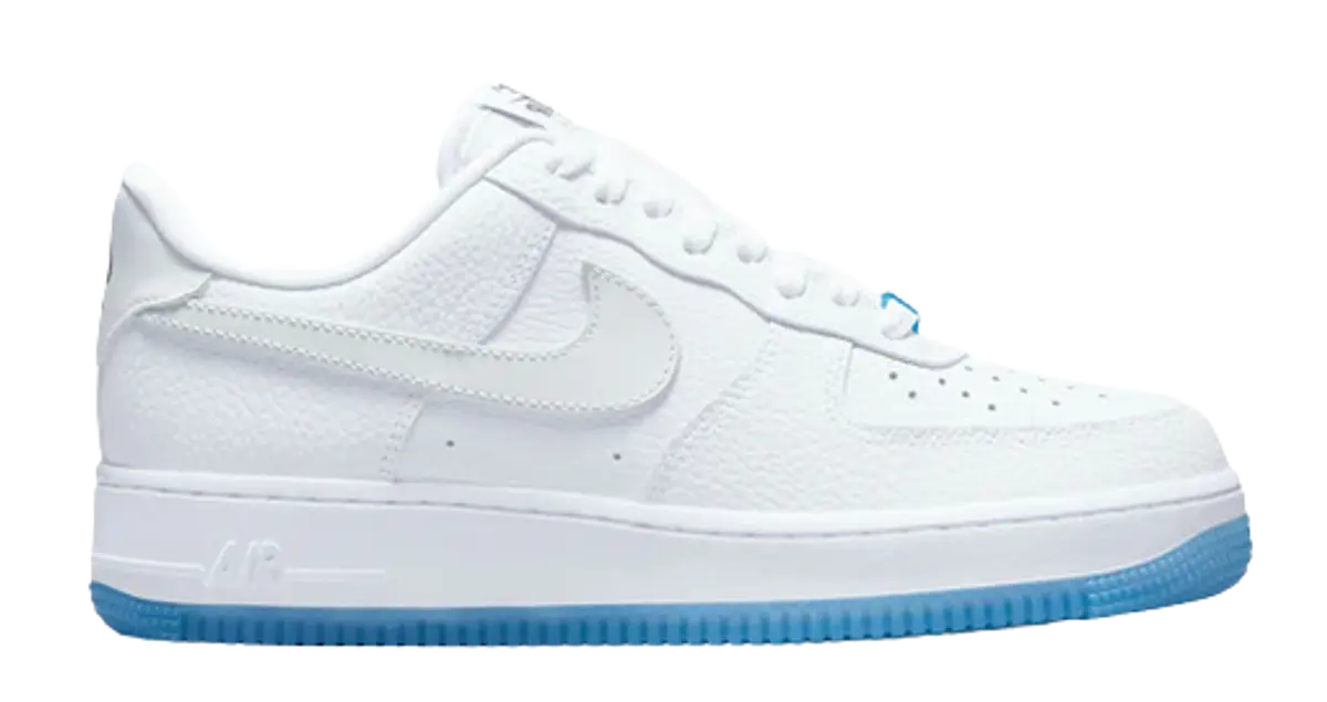 Nike Air Force 1 Low UV Reactive Swoosh Sneakers | WHAT'S ON THE STAR?