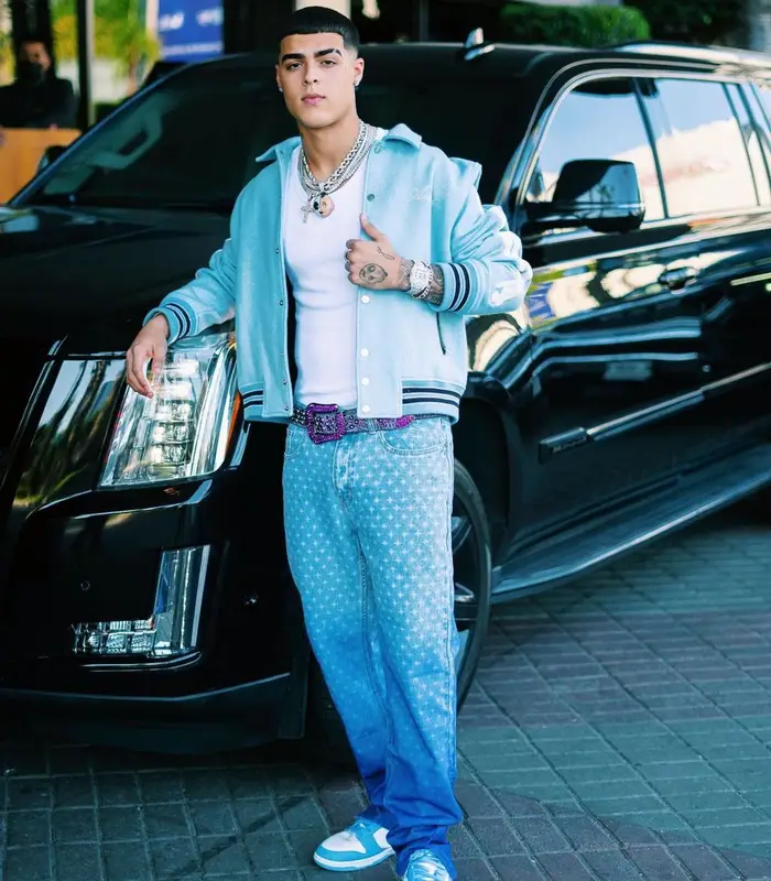 Lunay outfit in Amiri, Gokyo Ri+, and B.B. Simon, 2021