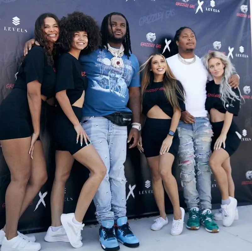 Tee Grizzley outfit in Amiri, Jordan, and Saint Laurent, 2021