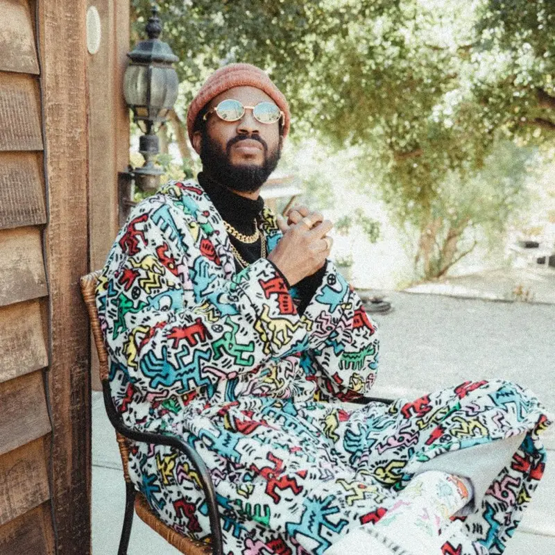 Lute outfit in Keith Haring and Puma, 2020