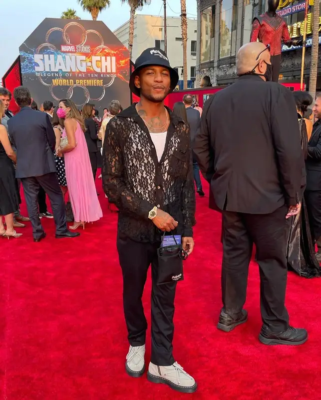 Guapdad 4000 outfit in Rick Owens, Alexander McQueen, and Dr. Martens, 2021