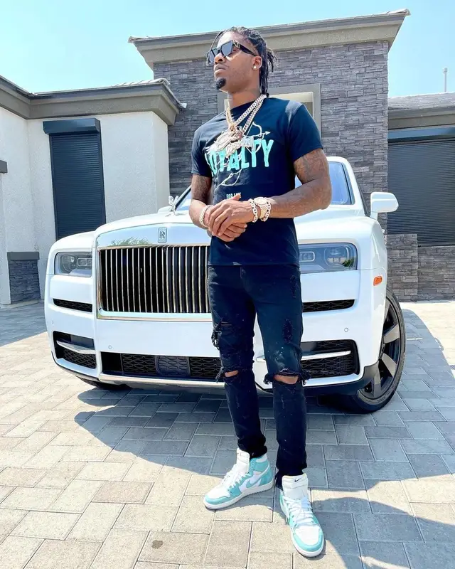 CJ So Cool outfit in FashionNova, Nike, and Louis Vuitton, 2021