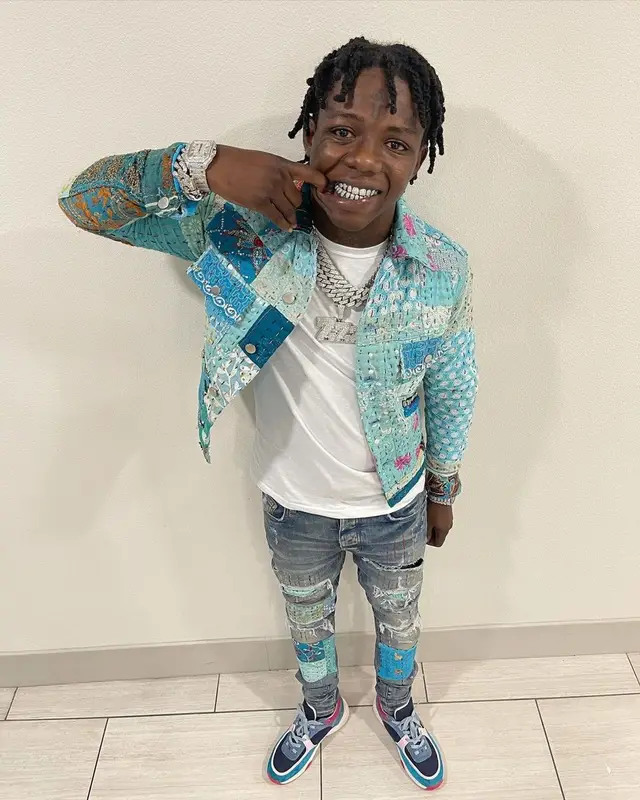 Jackboy outfit in Amiri and Chanel, 2021