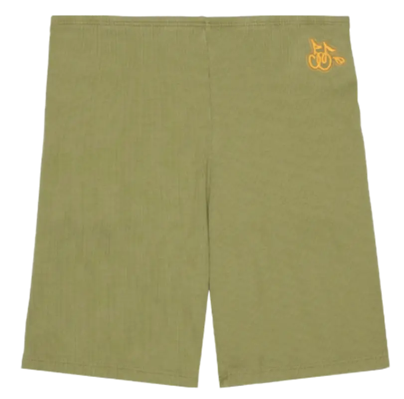 Cherry Logo Ribbed Biker Shorts $65